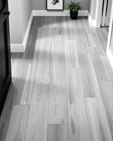 Flooring installation — completed work