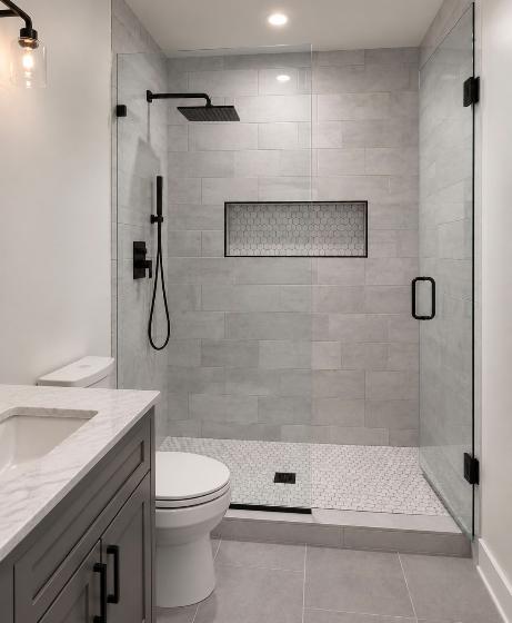 Bathroom renovation — completed work