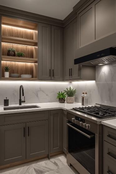 Kitchen Cabinet Replacement — completed work