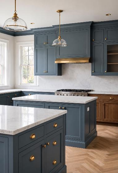 Custom Cabinets & Installation — completed work