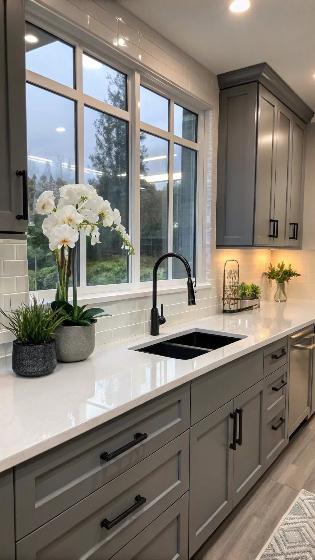 Custom Cabinets & Installation — completed work